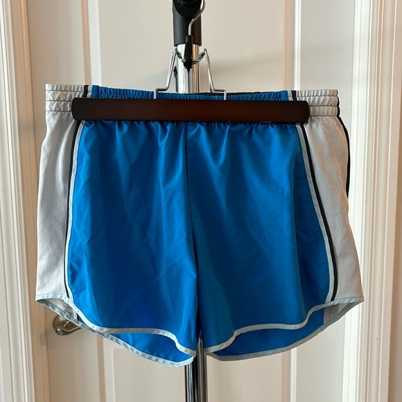 Nike Pants - Nike dri fit running shorts blue white grey